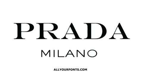 prada schrift pullower|Prada logo font.